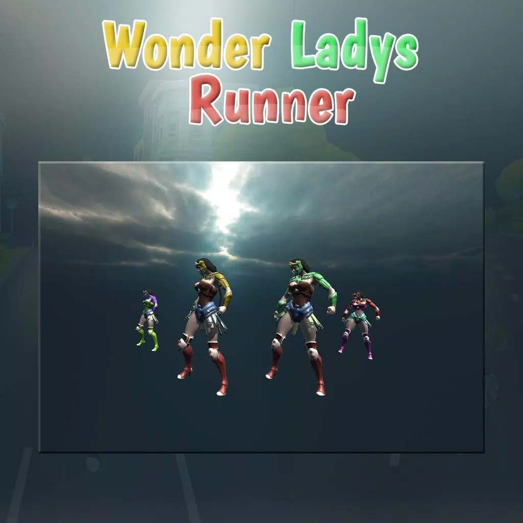 Wonder Lady Runner: Christmas Screenshot 3
