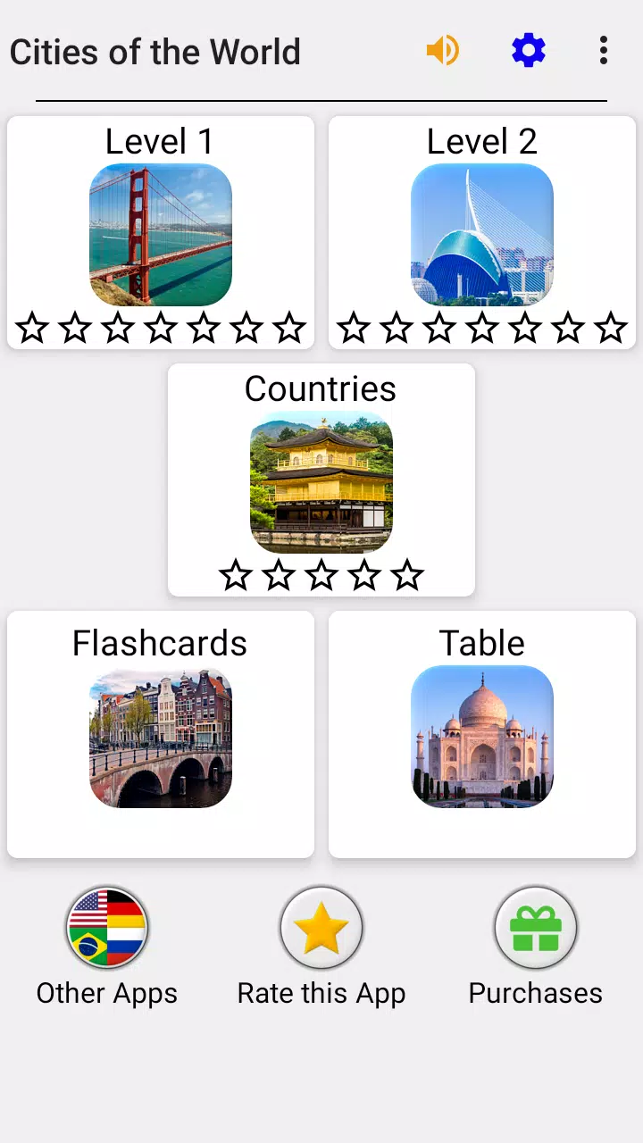 Cities of the World Photo-Quiz应用截图第3张