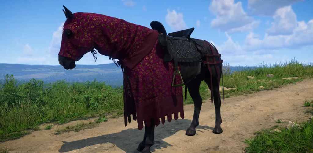 Armored horse in Kingdom Come Deliverance 2