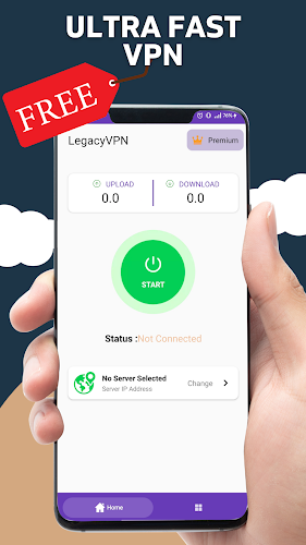 Legacy VPN - Secure VPN Proxy Captura de pantalla 1