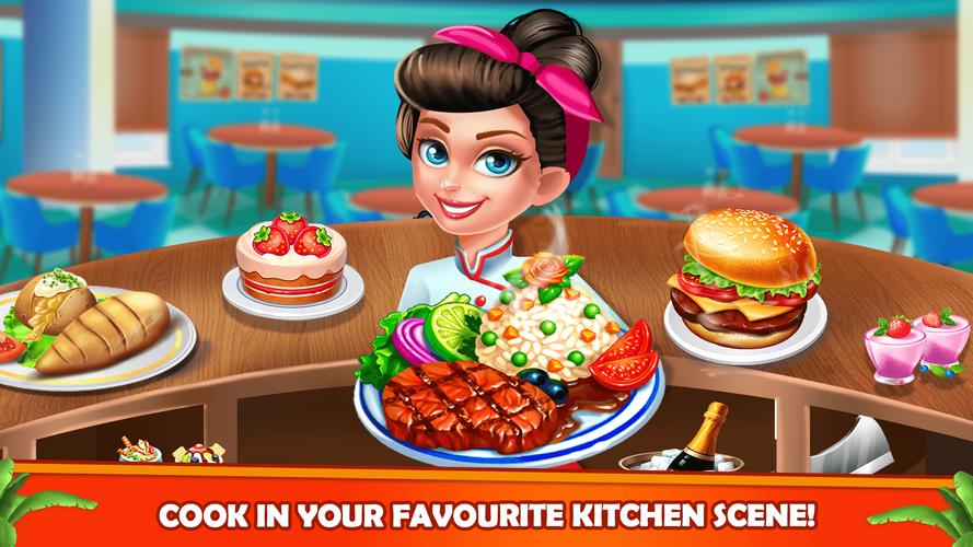 Cooking Fun: Restaurant Games Captura de pantalla 1