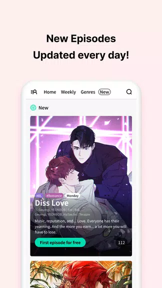 Lalatoon - コミック＆漫画 & ウェブトゥーン スクリーンショット 1