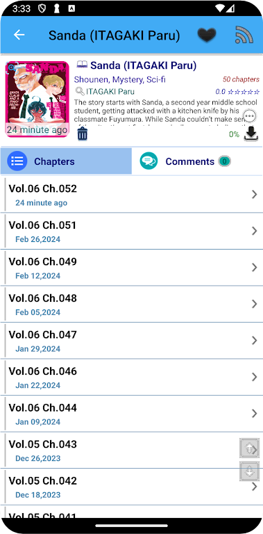 Manga World - Online Reader Tangkapan skrin 4