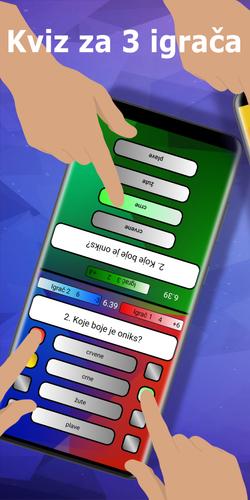 Kviz za 3 & 4 igrača 스크린샷 1