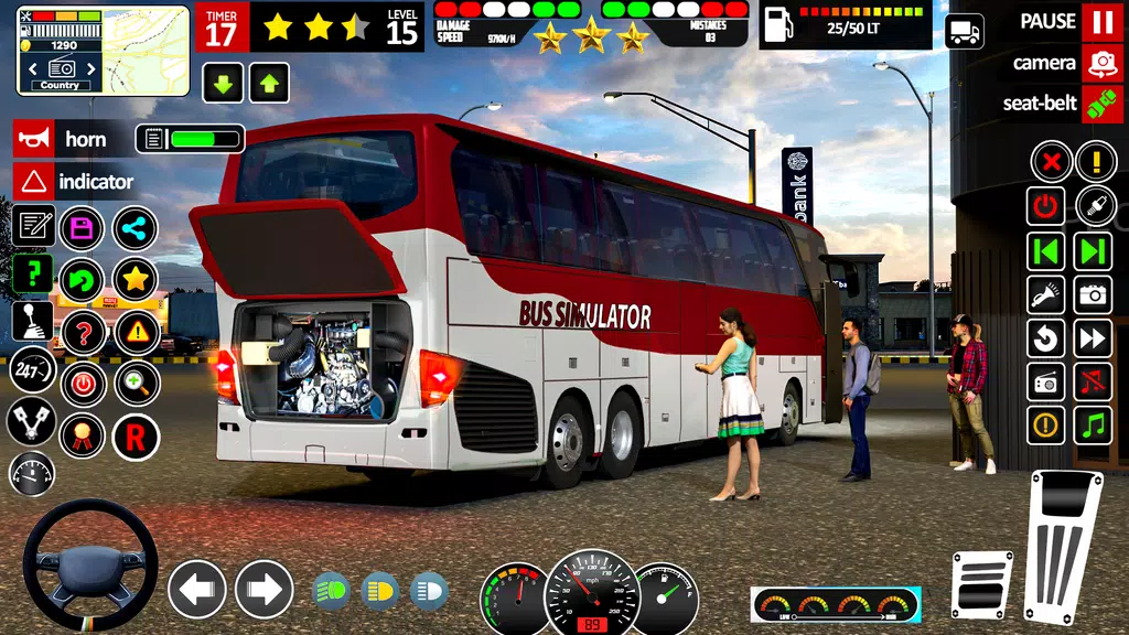 Bus Simulator Travel Bus Games Captura de pantalla 1