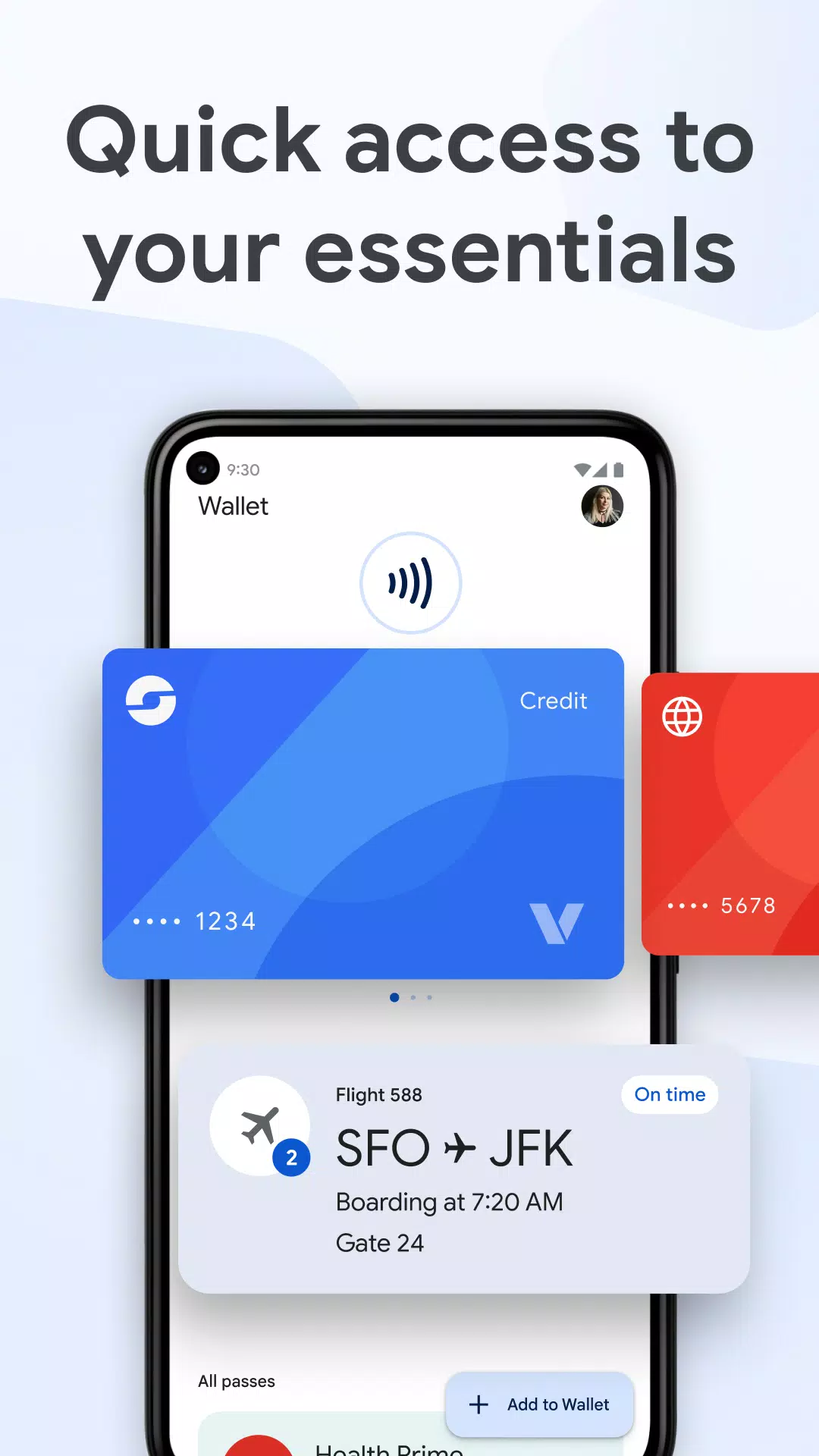 Google Wallet Captura de pantalla 1