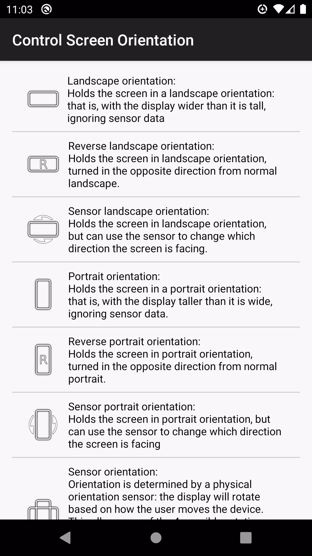 control screen rotation應用截圖第2張