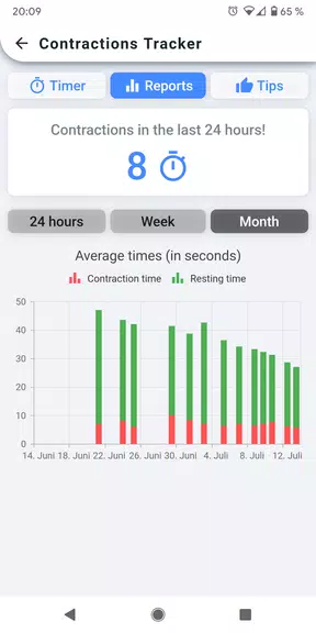 Contractions Tracker應用截圖第4張