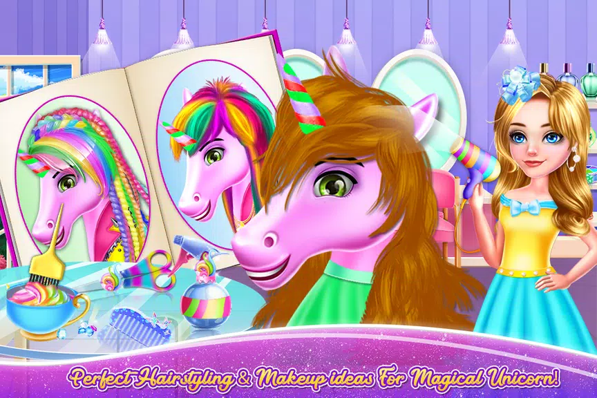 Schermata My Unicorn Beauty Salon 3