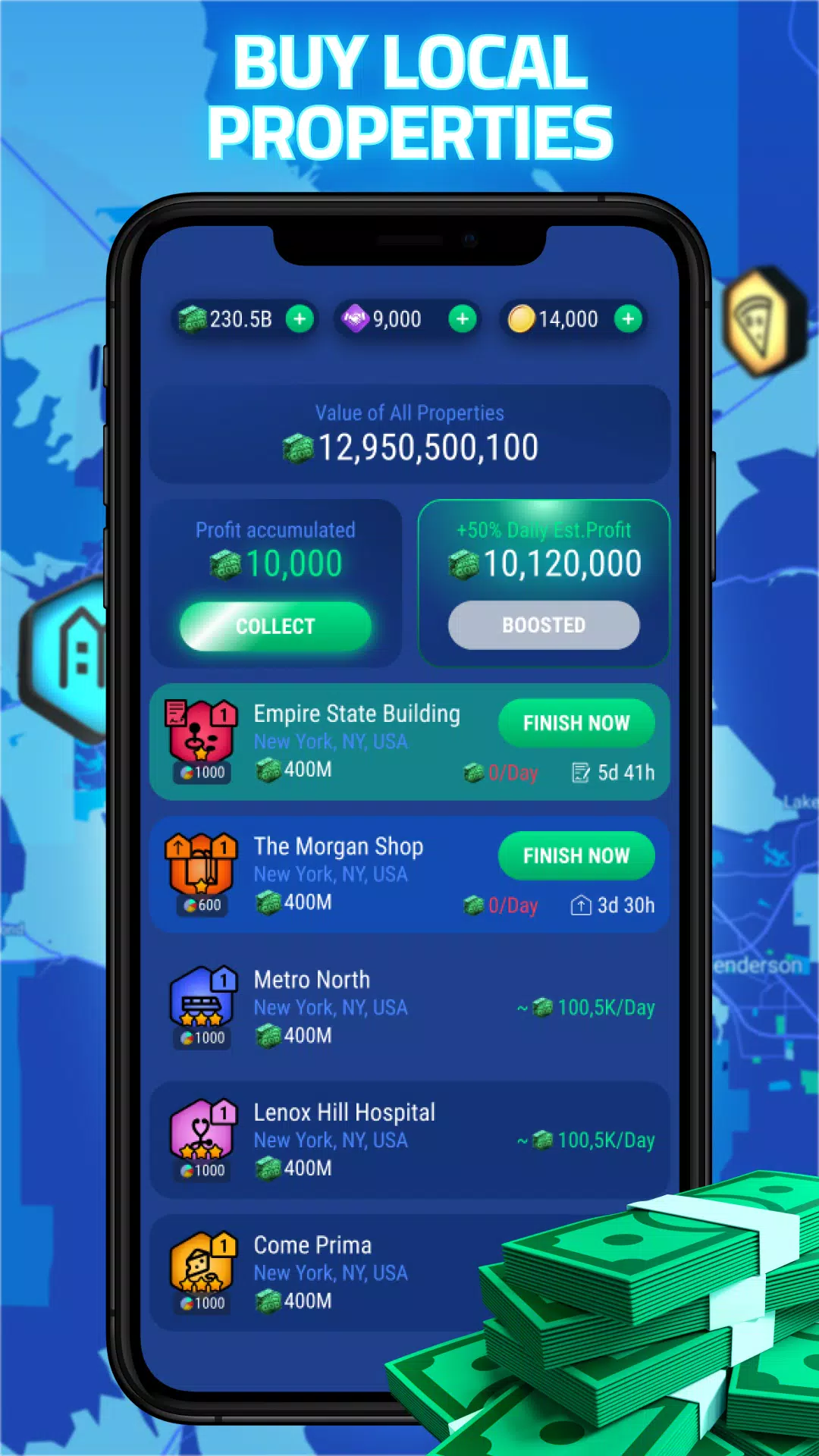 Landlord Go - Real Estate Game Tangkapan skrin 4