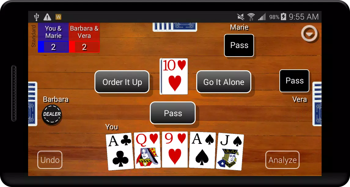 Euchre Card Classic應用截圖第1張
