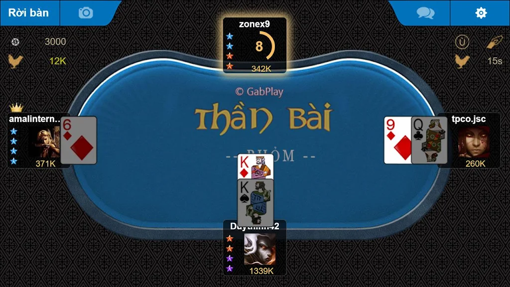 GabPlay Thần bài 스크린샷 3