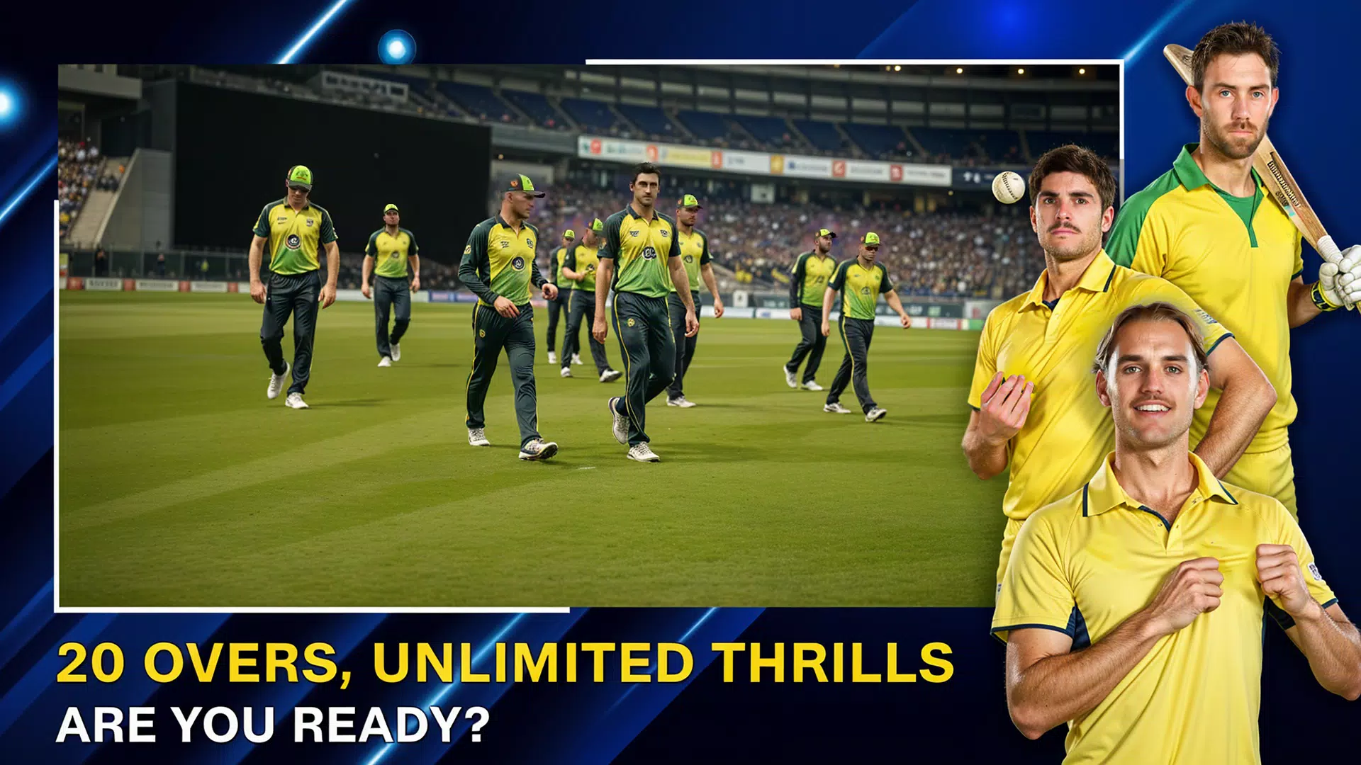 Cricket Champions Real 3D Game Capture d’écran 1