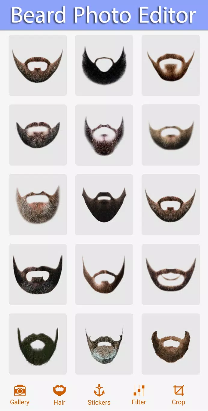 Beard Photo Editor Captura de tela 4