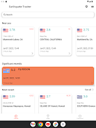 Earthquake App - Tracker, Map Screenshot 4
