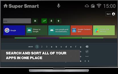 Super Smart TV Launcher Captura de pantalla 3