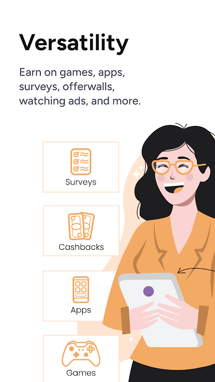Earnweb: Earning app & website Скриншот 3