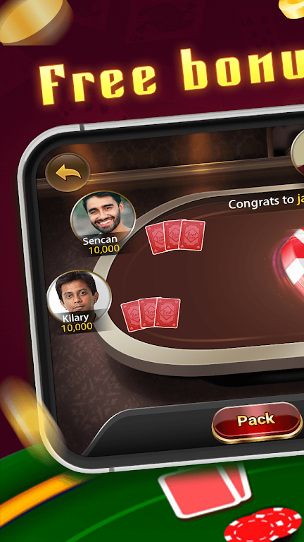 Teen Patti Gold - traditional online poker game Captura de pantalla 1