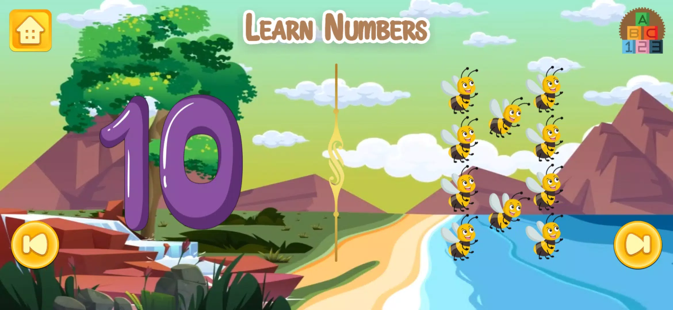 Learn numbers and letters Screenshot 3