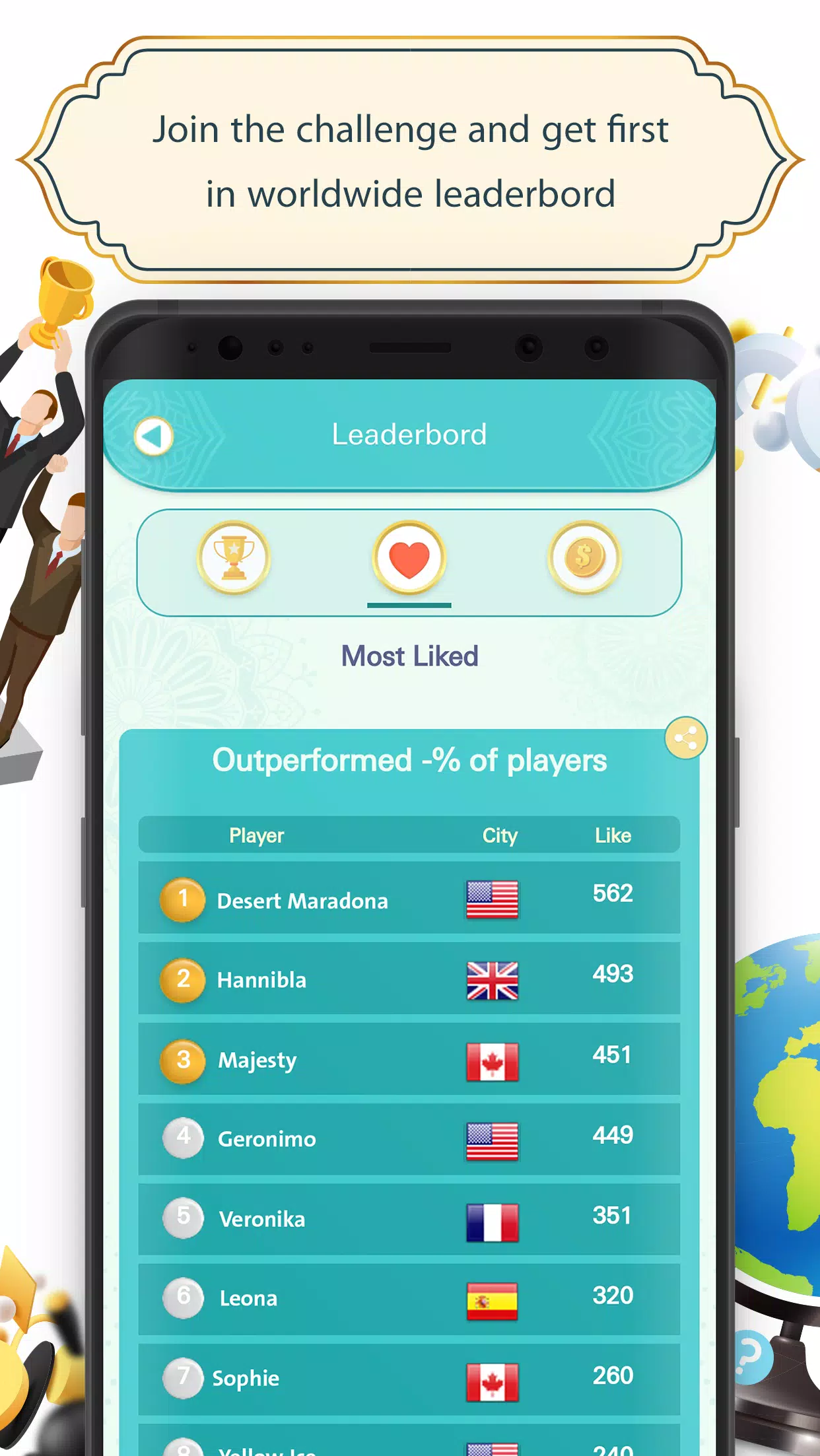 QuizUp 2應用截圖第2張