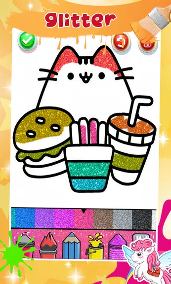 Kitchen Tools Coloring Book 스크린샷 3