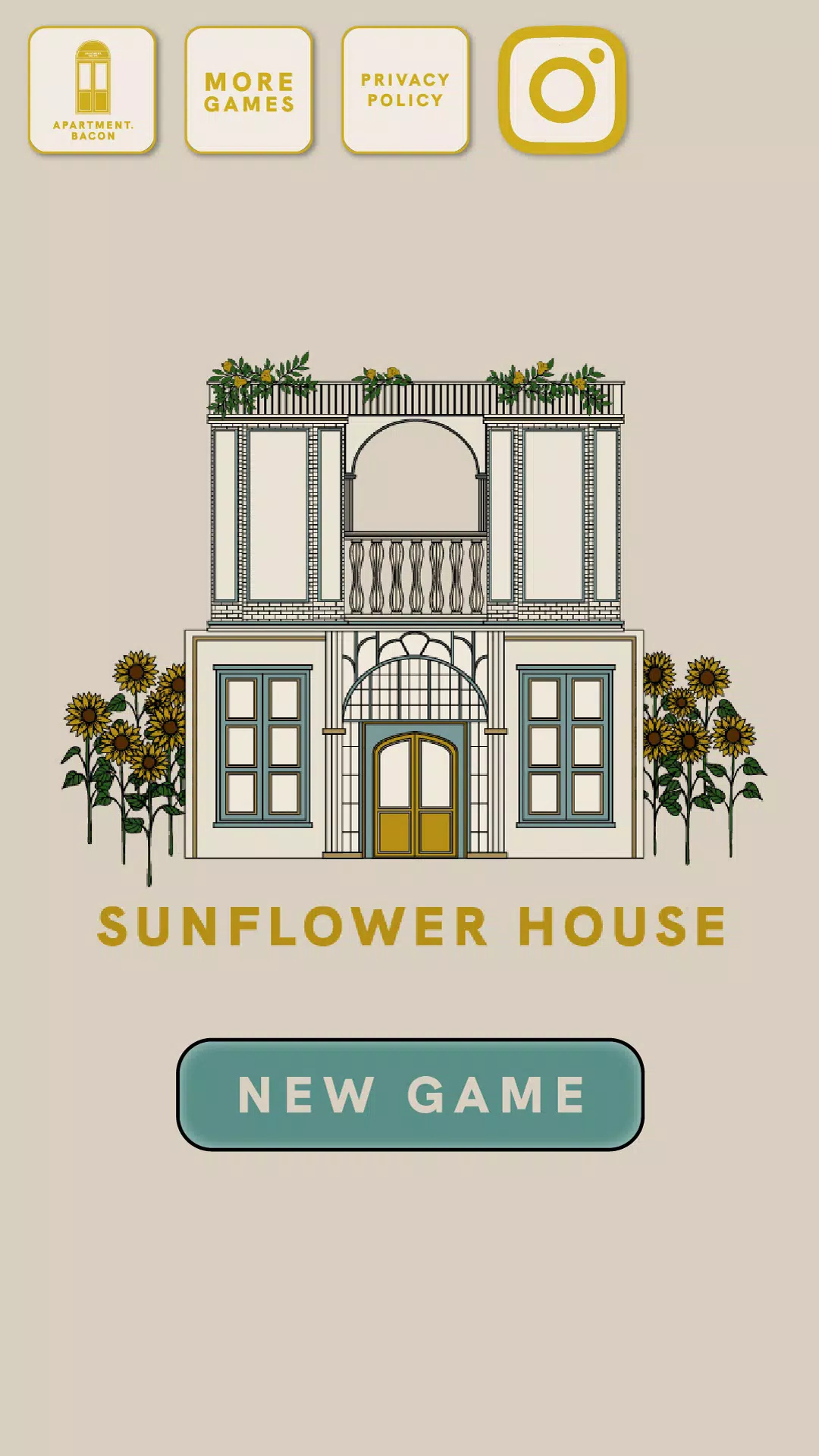 SUNFLOWER HOUSE : ROOM ESCAPE应用截图第1张