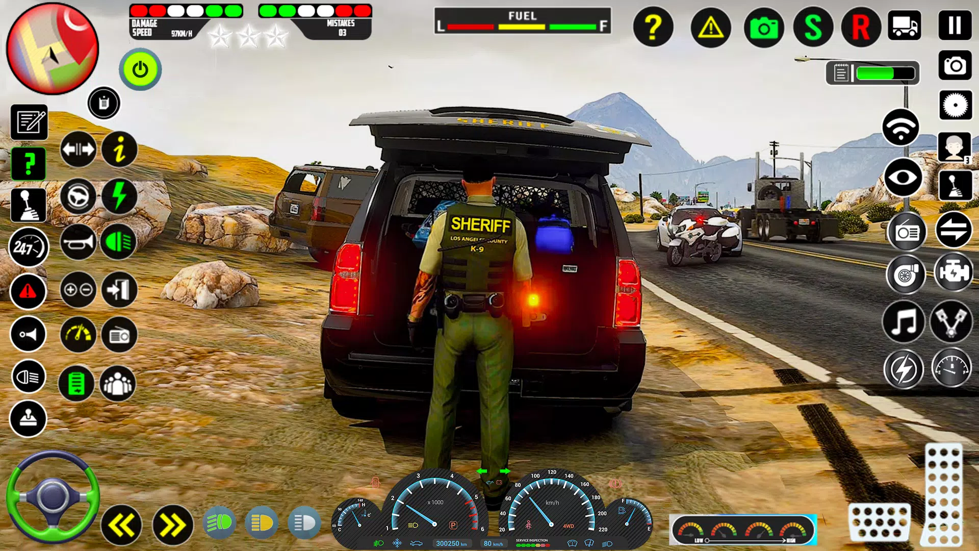 Real Police Chase Simulator 3d Zrzut ekranu 2