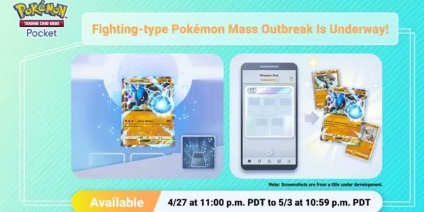 Pokémon TCG Pocket: Fighting Type Mass Outbreak Event Now Live