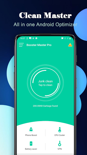 Booster Master Pro- Booster, Cleaner，Fast VPN Скриншот 1