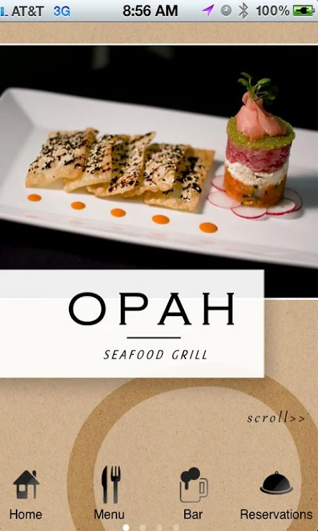 Opah Seafood Grill應用截圖第1張