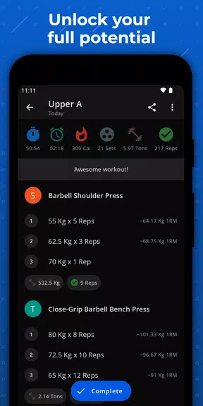 Progression - Fitness Tracker應用截圖第2張