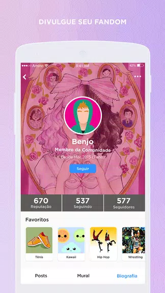 Schermata Crybabies Amino em Português 3
