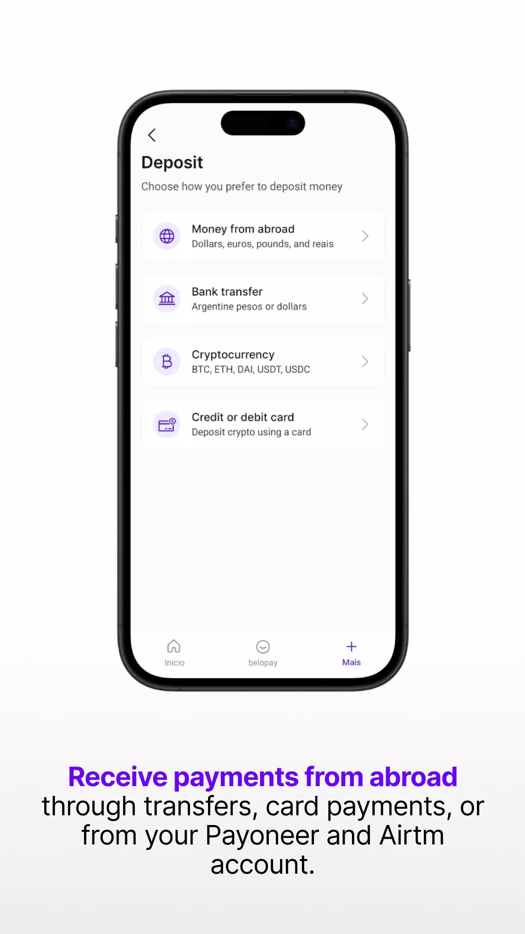 Belo: your financial passport Captura de pantalla 3