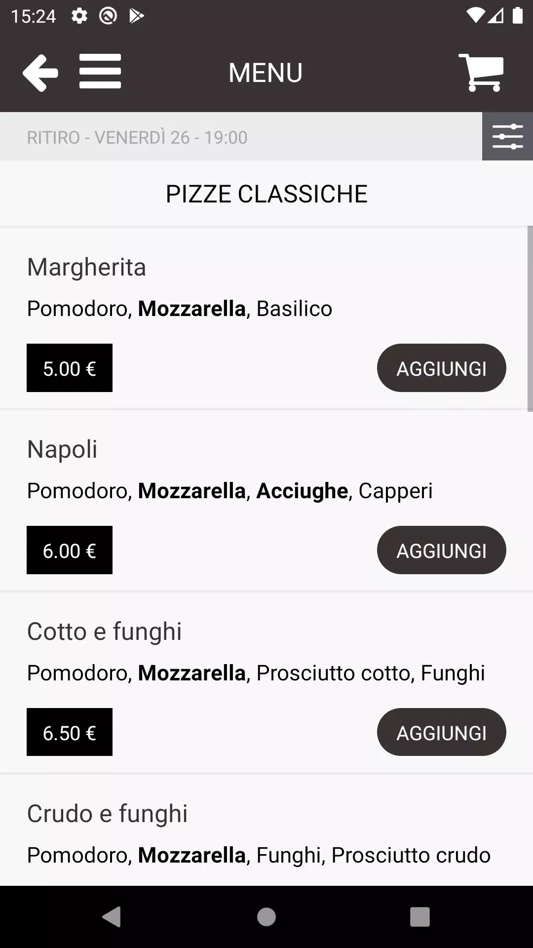 Pizzeria Dabbe Captura de pantalla 4