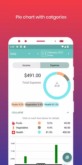 Day-to-day Expenses應用截圖第4張