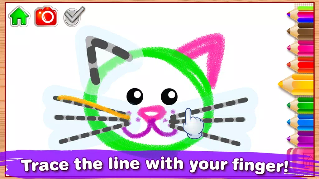 Bini Drawing for Kids Games Screenshot 3