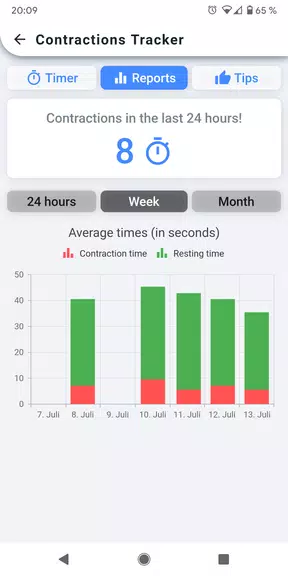 Contractions Tracker應用截圖第3張