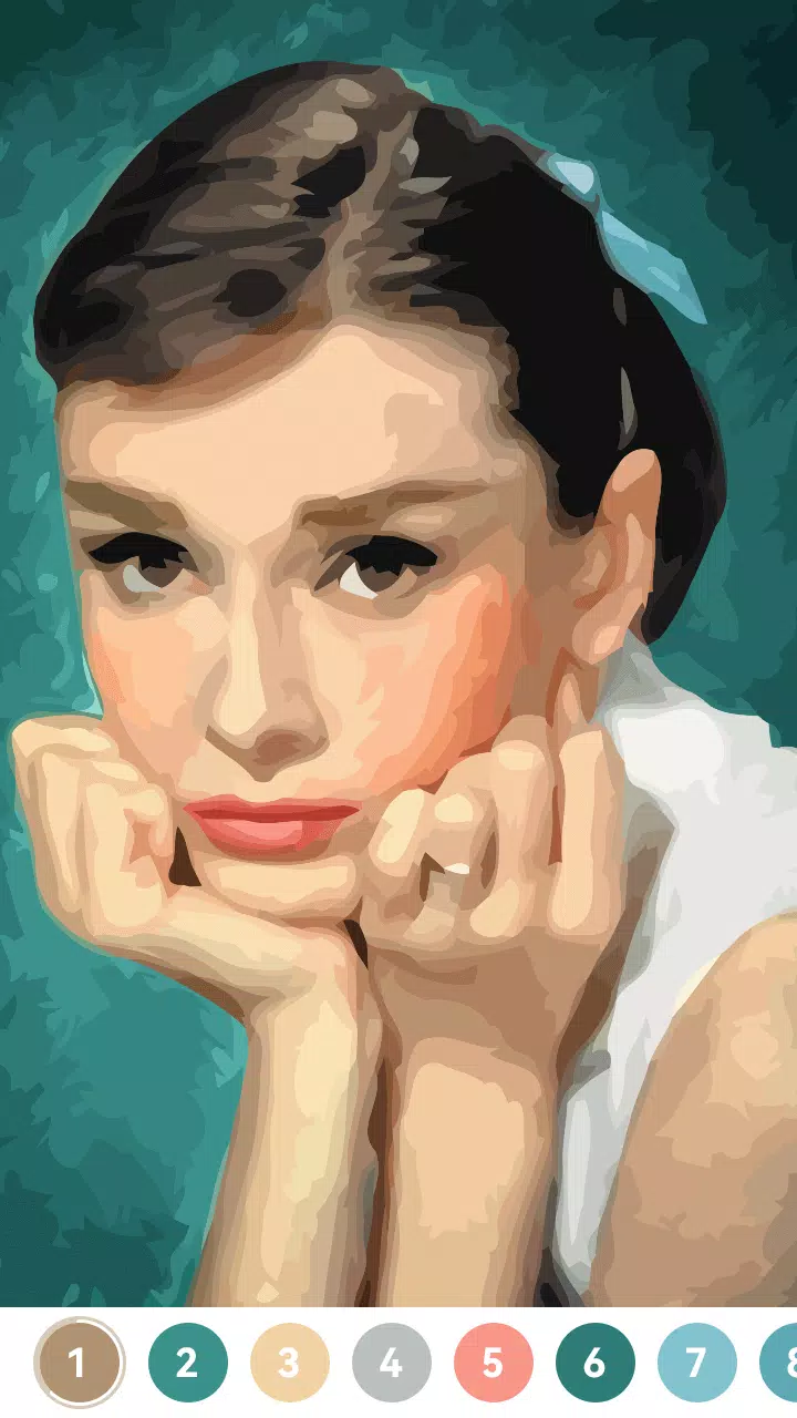 Celebrity Paint by Number Game應用截圖第2張