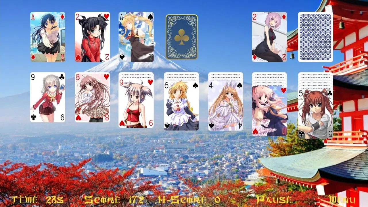 Miss Hentai Solitaire應用截圖第1張