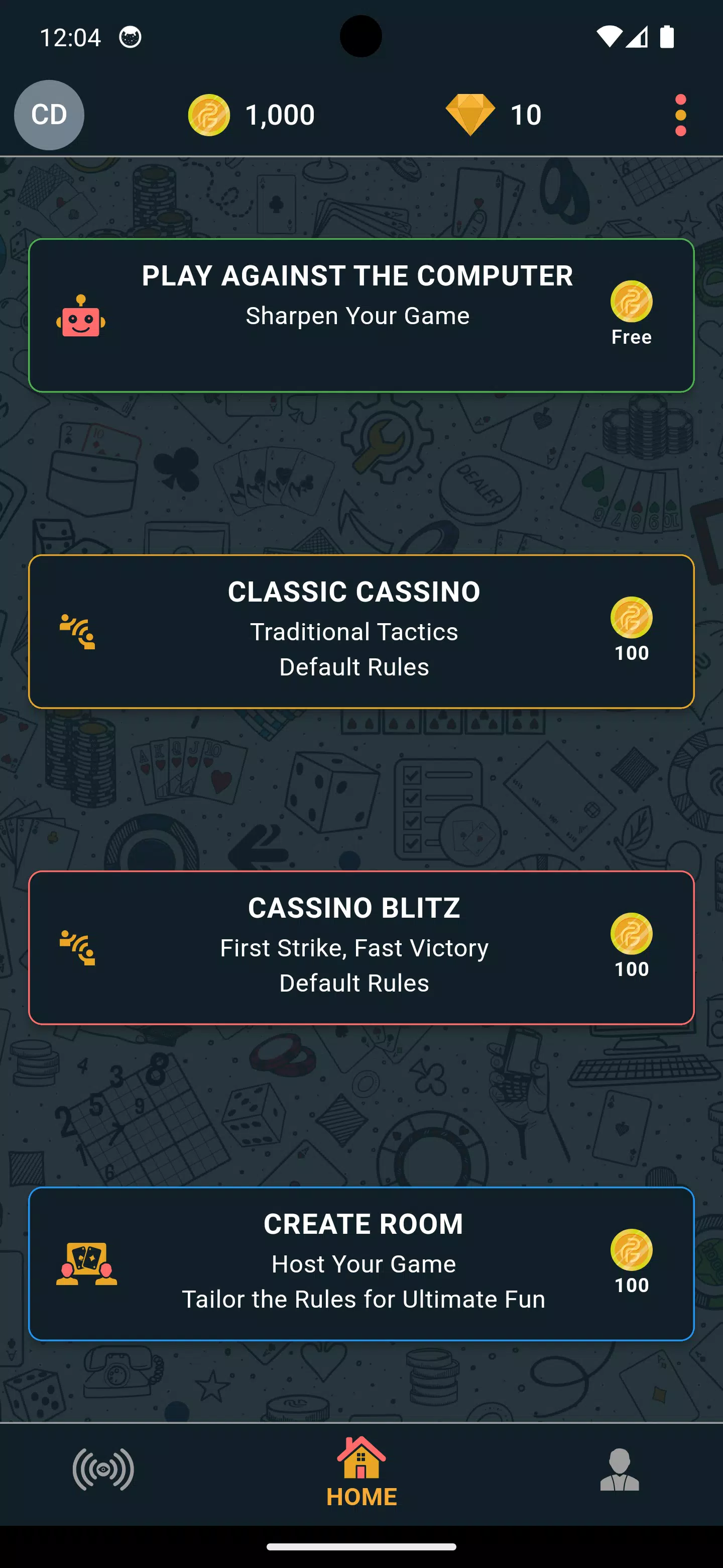 Pocket Cassino Ảnh chụp màn hình 4