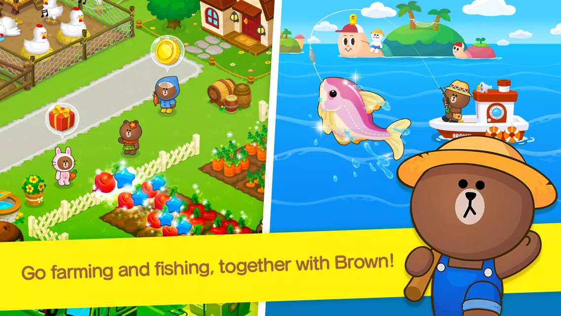 Schermata LINE BROWN FARM 3