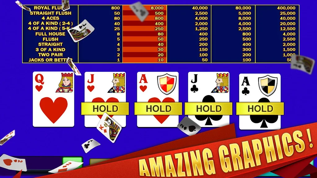All American & Double Bonus - VIDEO POKER স্ক্রিনশট 4