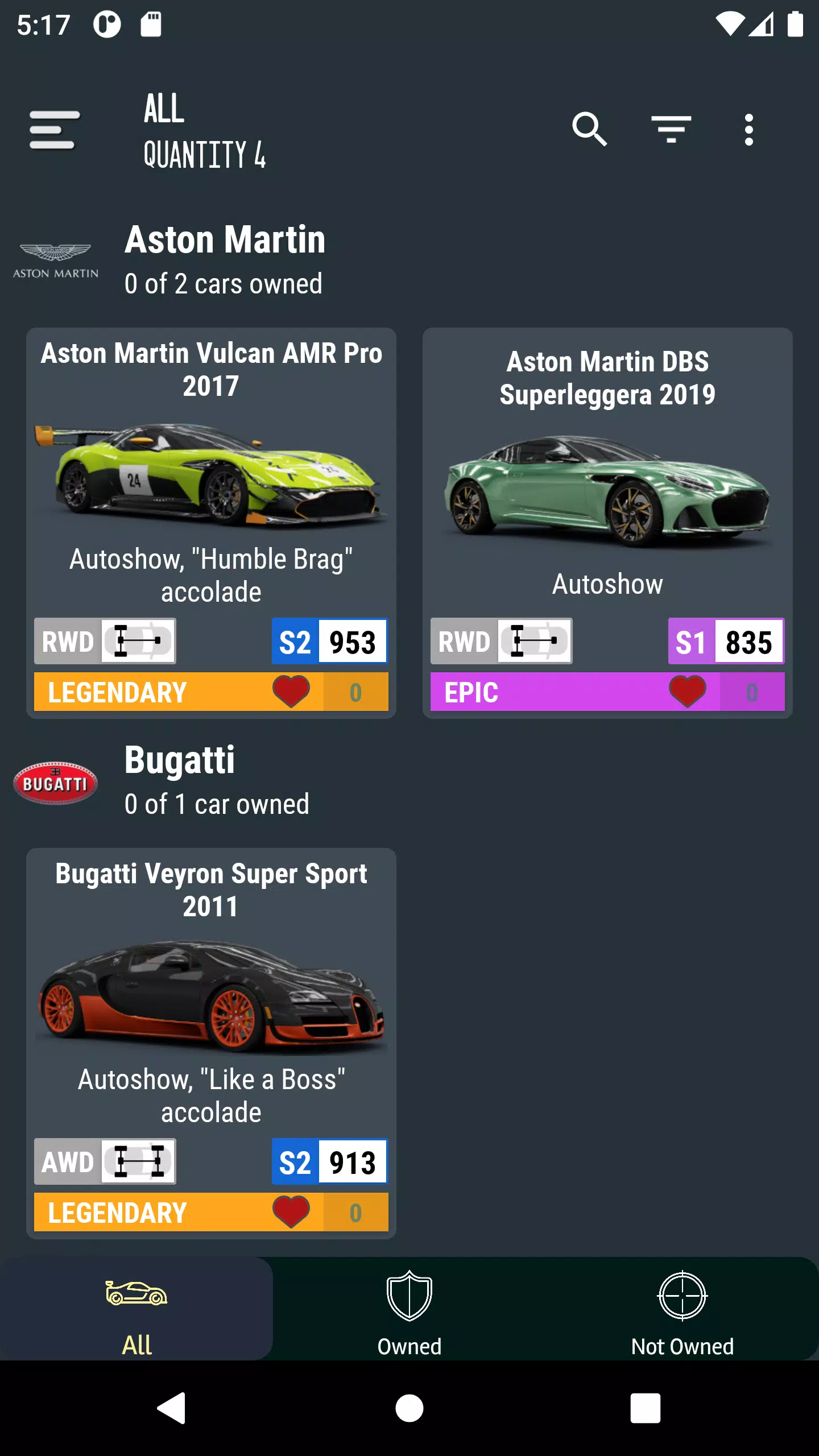 Car Tracker for ForzaHorizon5應用截圖第4張