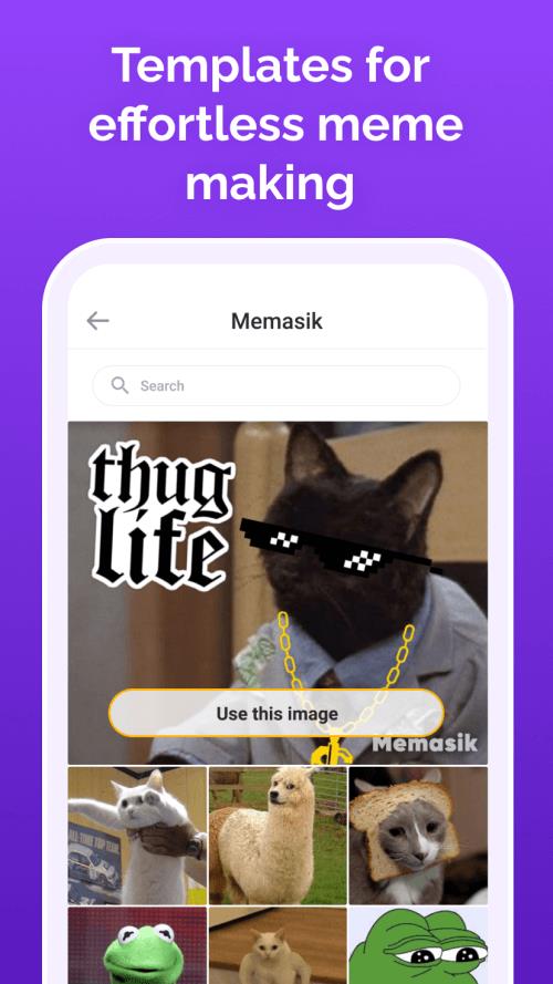 Memasik - Meme Maker ဖန်သားပြင်ဓာတ်ပုံ 2