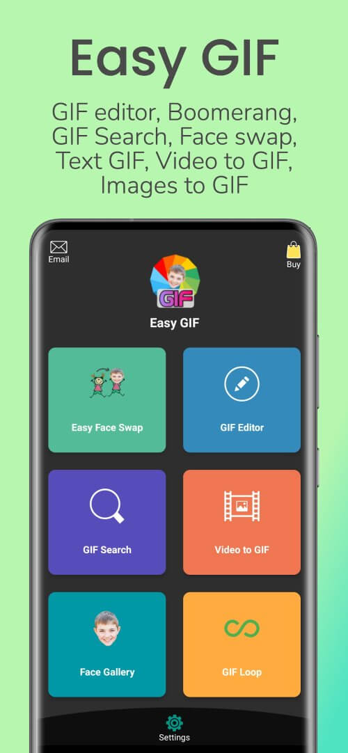 Easy GIF : GIF Editor, NFT GIF Capture d’écran 3