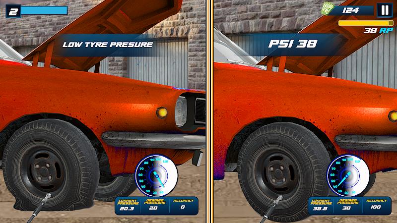 Tire Shop Car Mechanic Game 3d Ekran Görüntüsü 3