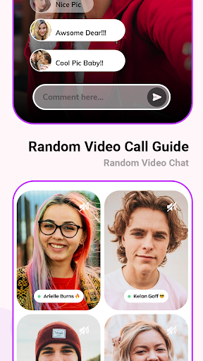 Live Video Call - Random Chat Ảnh chụp màn hình 2