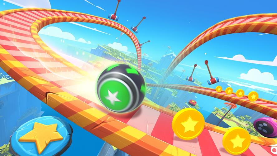3D Super Rolling Ball Race Capture d’écran 3