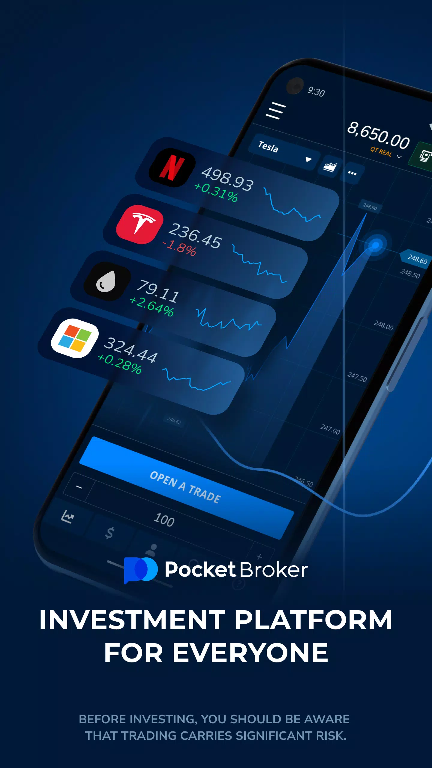 Pocket Broker - trading ဖန်သားပြင်ဓာတ်ပုံ 1