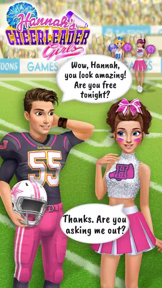 Hannah’s Cheerleader Girls應用截圖第1張